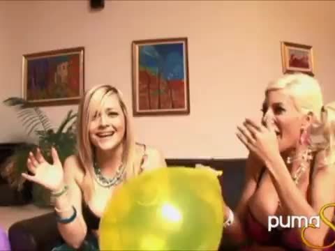 Balloons & lesbians?! puma swede alexis texas!
