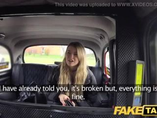 Fake taxi cute blonde tax inspector likes kinky rough sex